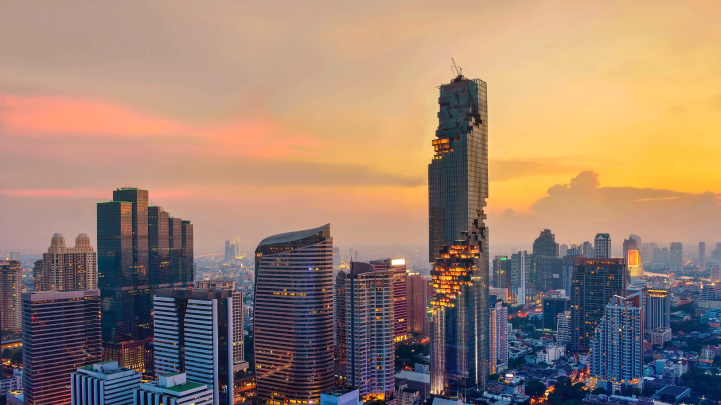Bangkok city skyline Thailand Bangkok city skyline Thailand